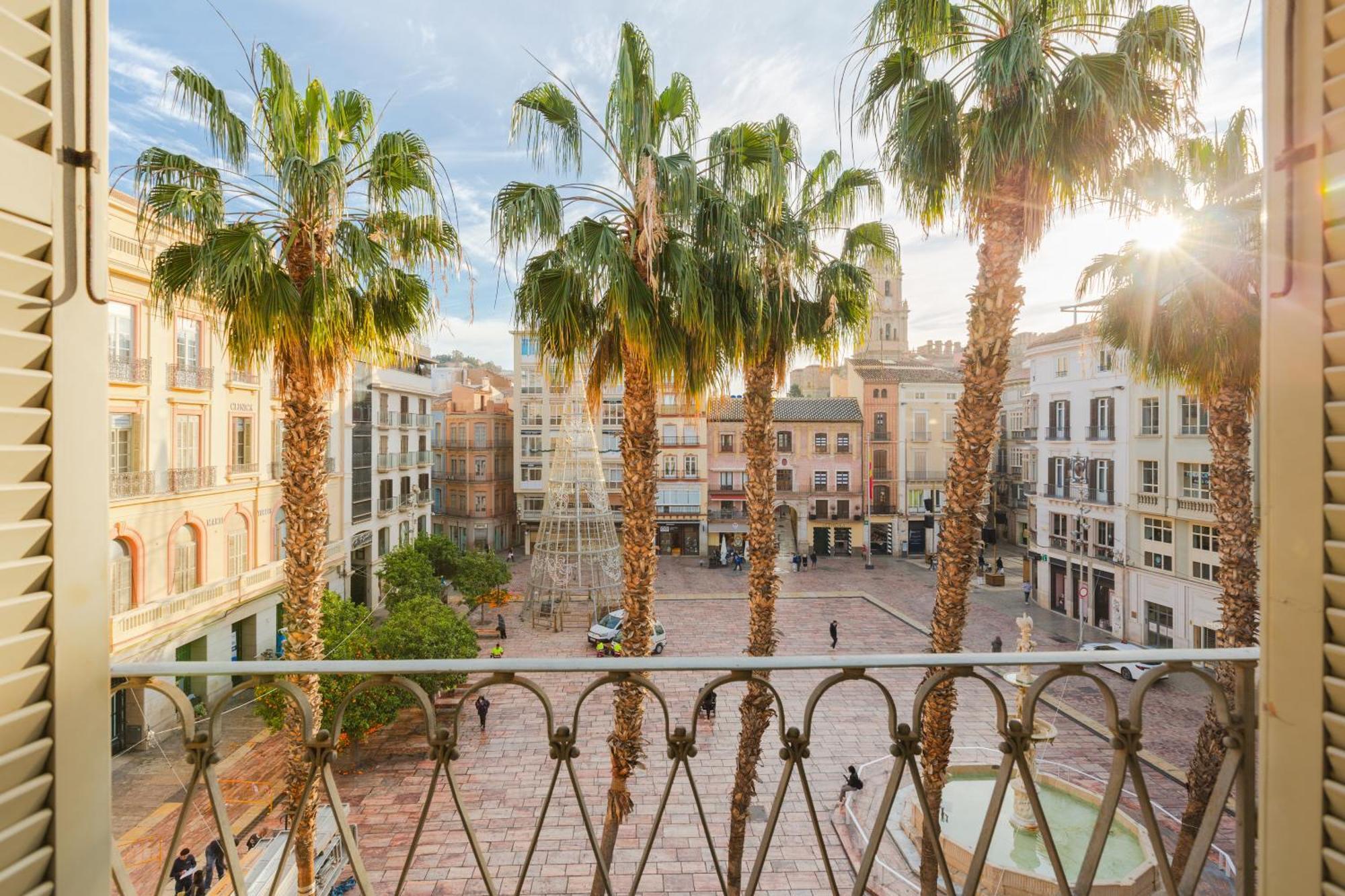 Plaza De La Constitucion Lejlighed Málaga Eksteriør billede
