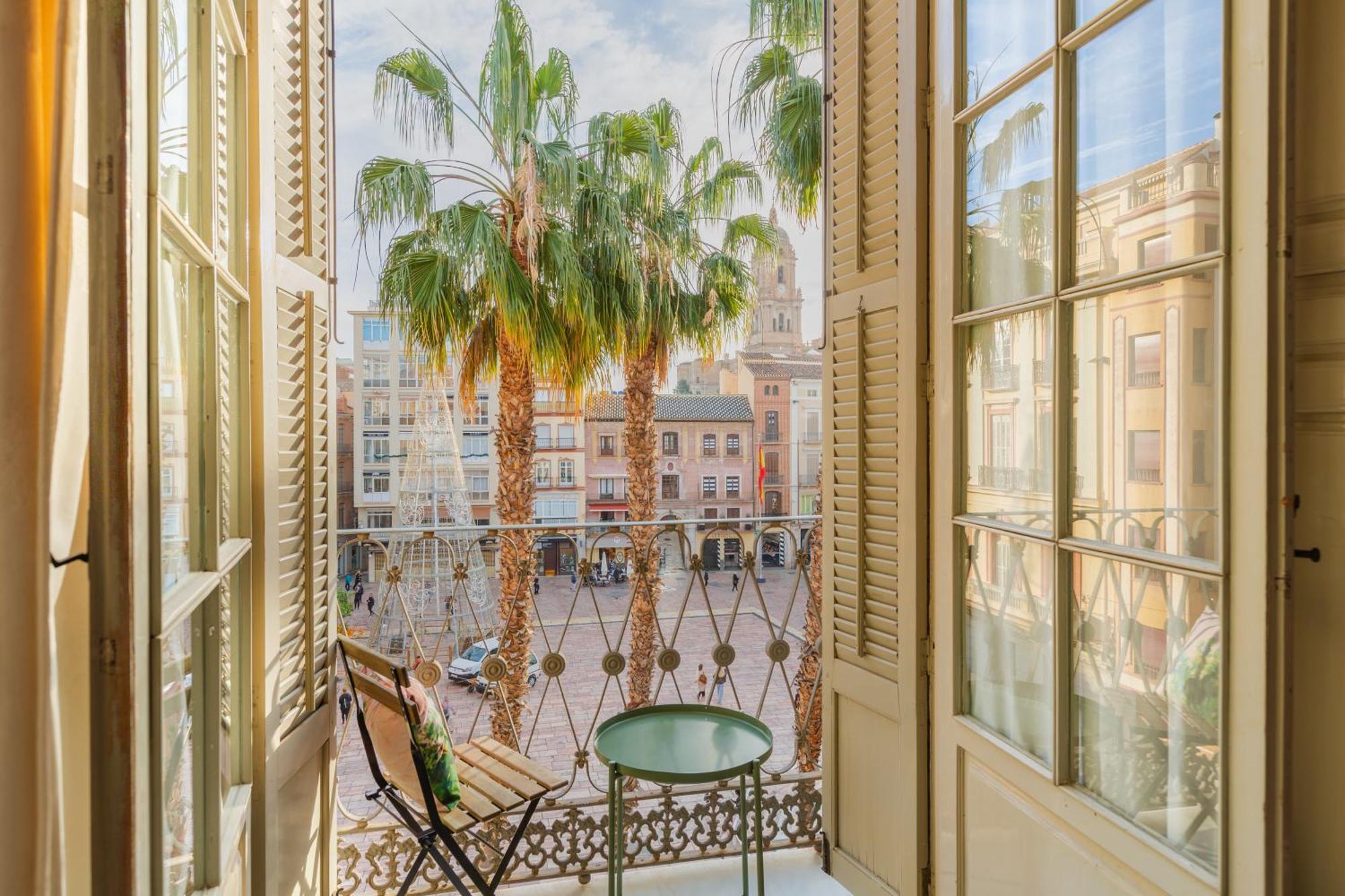 Plaza De La Constitucion Lejlighed Málaga Eksteriør billede