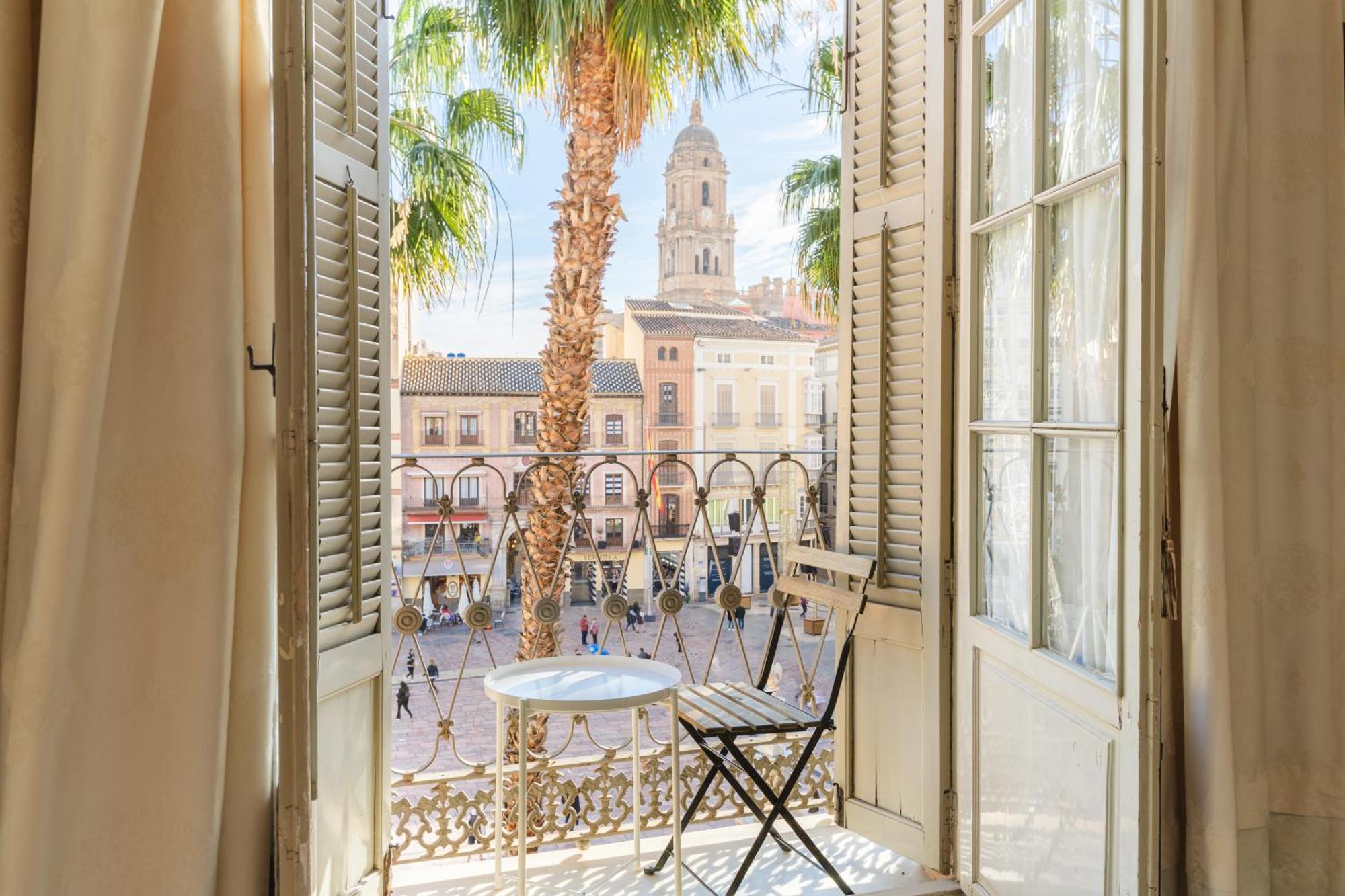 Plaza De La Constitucion Lejlighed Málaga Eksteriør billede