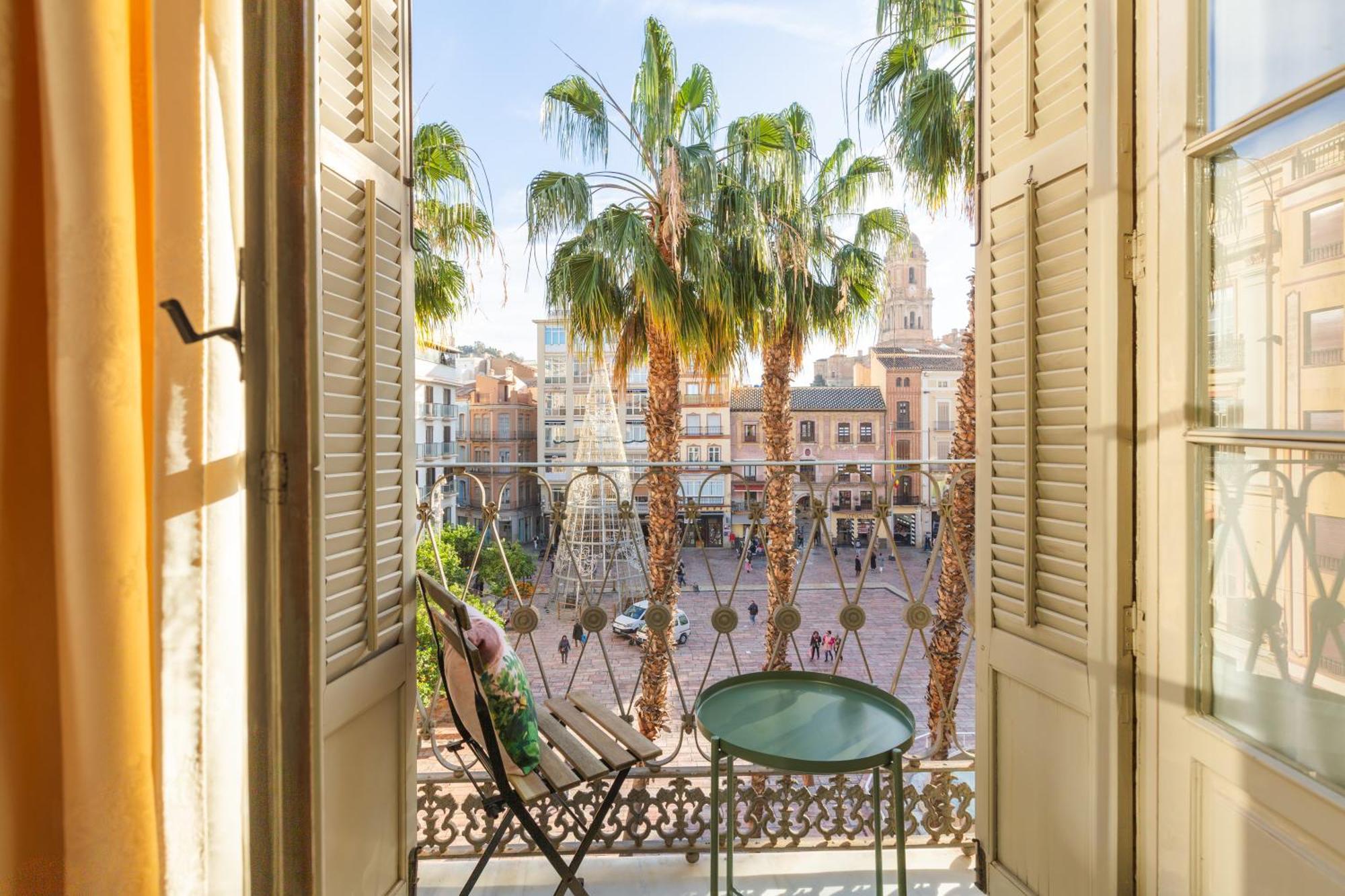 Plaza De La Constitucion Lejlighed Málaga Eksteriør billede