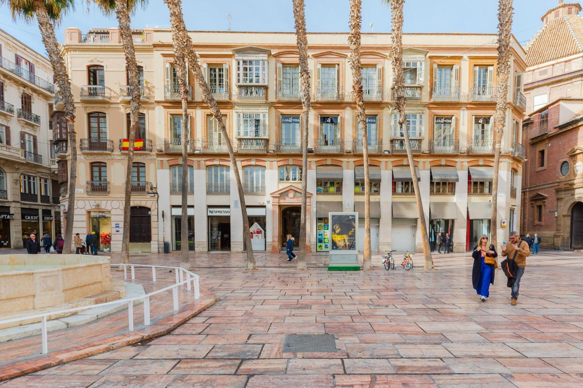 Plaza De La Constitucion Lejlighed Málaga Eksteriør billede